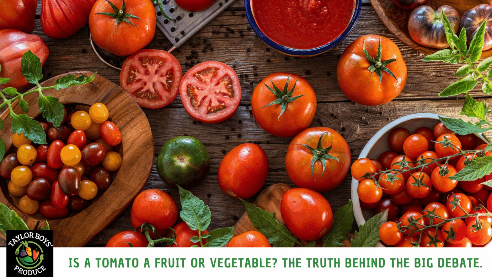 Is a tomato a fruit or a vegetable
